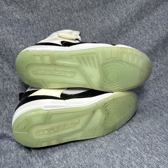 Nike Air Jordan Flight 45 High Concord White, Black Blue Basketball Boys Size 5Y - Picture 8 of 11